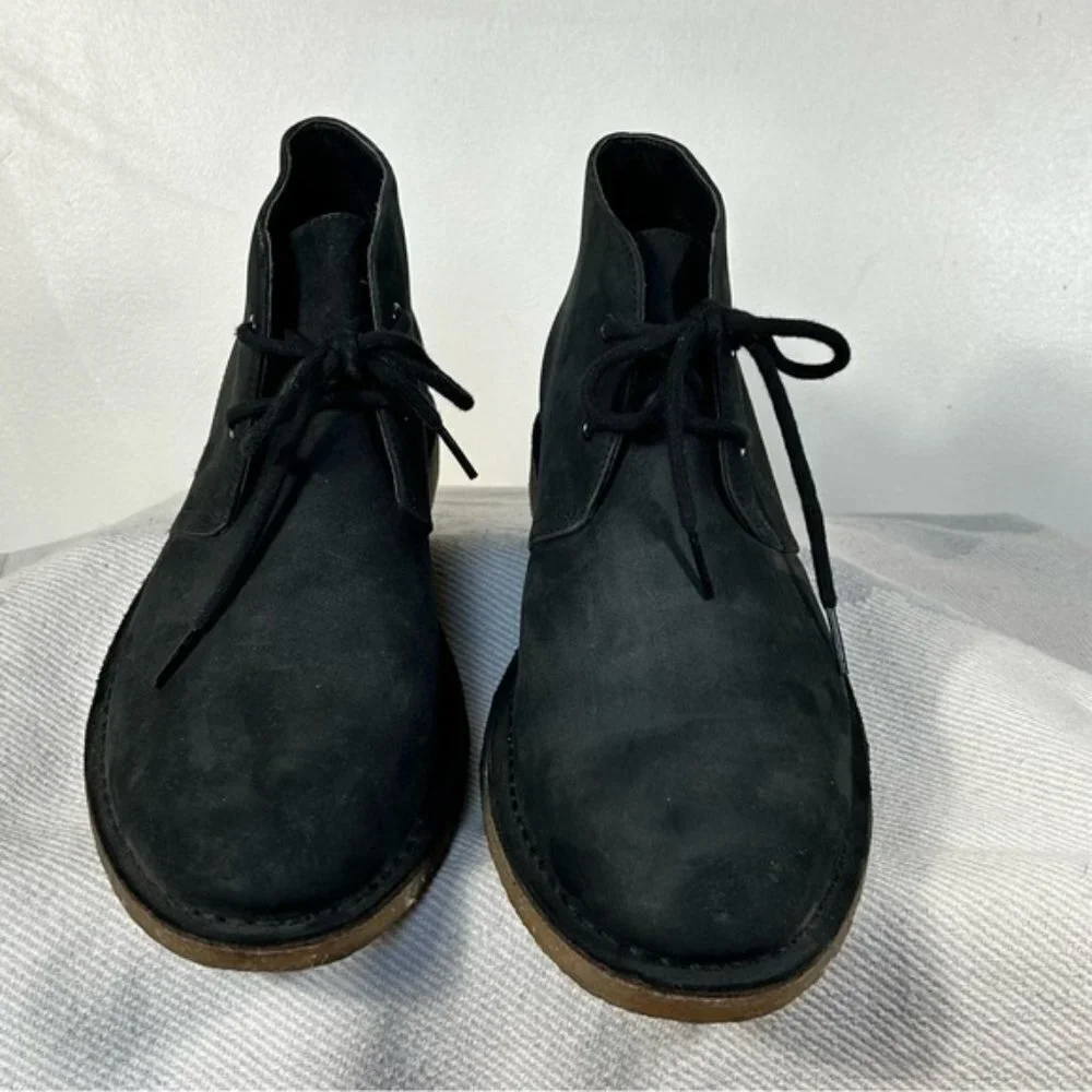 UGG Australia ENERO Men's NEW Leighton Chukka Boots in Black- Size 11 - Picture 5 of 13